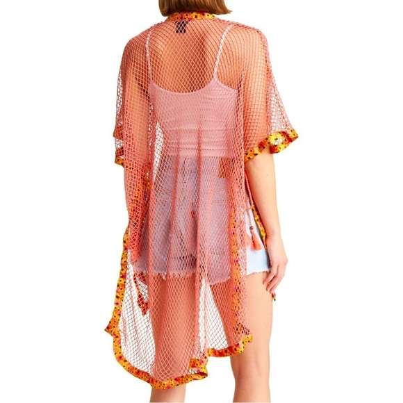 🆕 Steve Madden - Open Weave Topper (Pink) - Picture 2 of 4